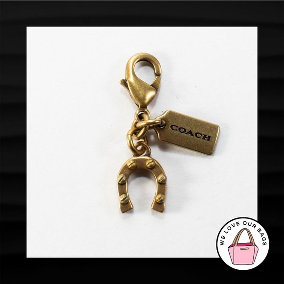 Coach Handbags - ULTRA RARE! NEW! COACH HORSESHOE DINKY ROGUE BAG SHOE CHARM KEY FOB KEYCHAIN TAG